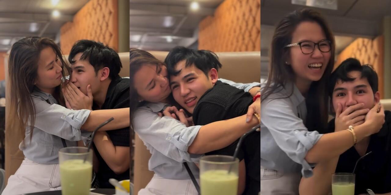 Sandro Muhlach gets heartwarming surprise visit from mom Edith