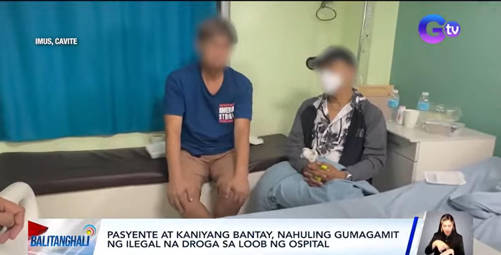 Pasyente at bantay, huli sa pagdodroga umano sa loob ng ospital sa Cavite
 thumbnail