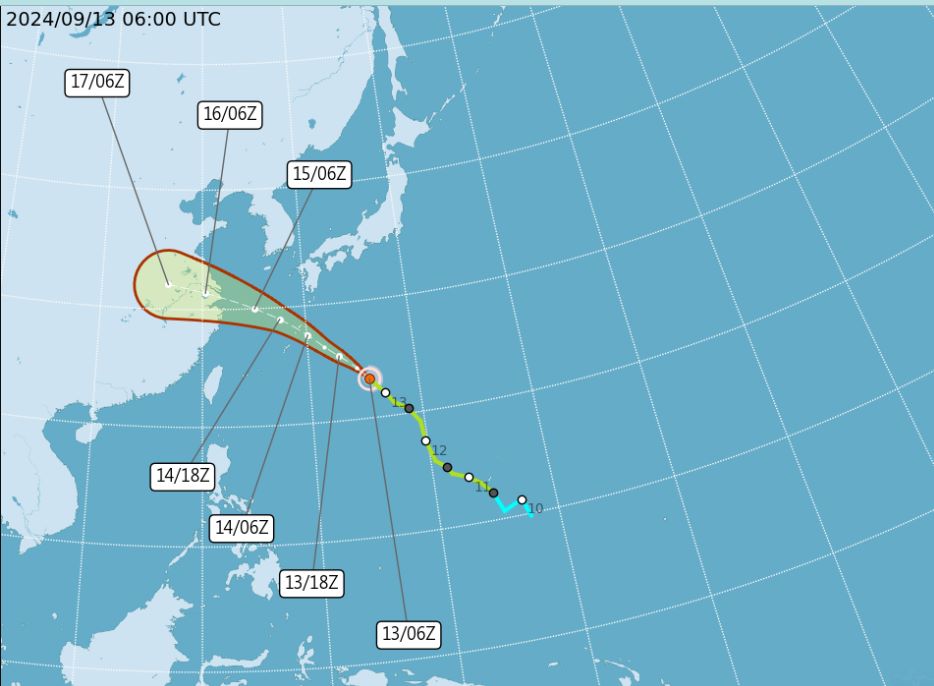 As Bebinca approaches, Taiwan uses AI to predict tropical cyclone paths