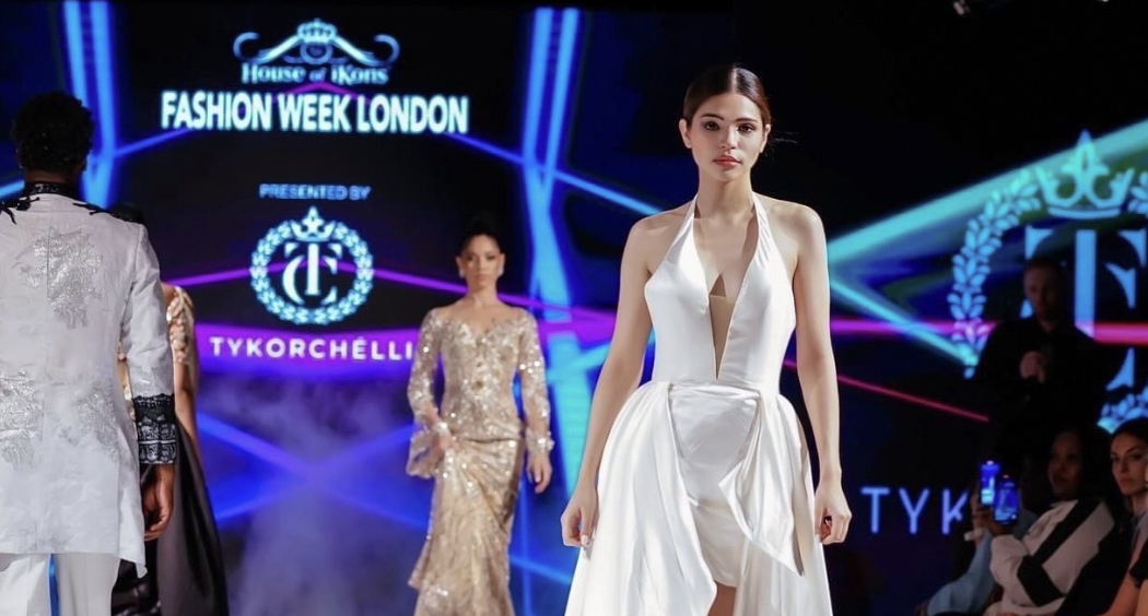 Gwendolyne Fourniol ‘grateful’ to walk at London fashion show