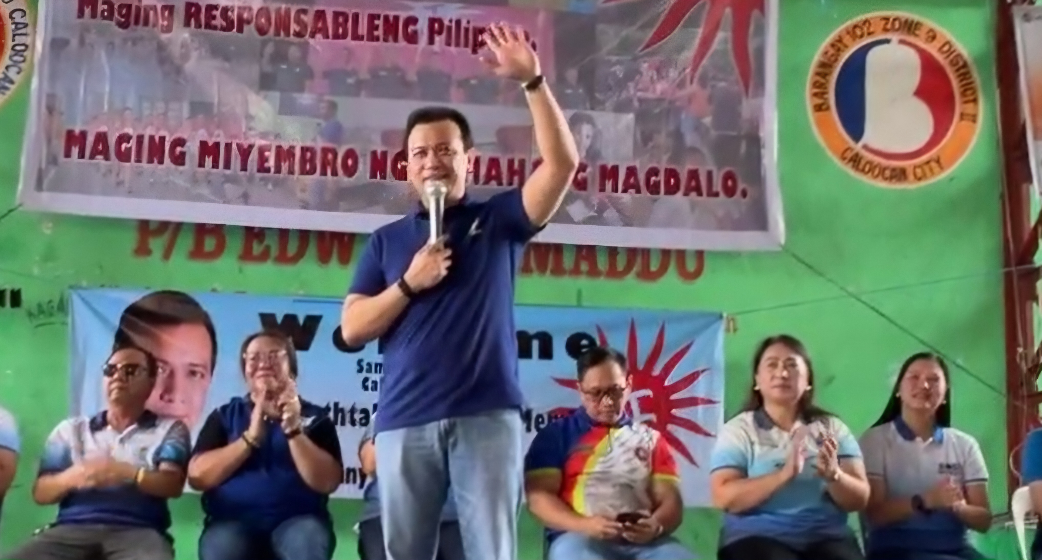 Former Senator Antonio Trillanes IV announced on Saturday that he will run for mayor in Caloocan City.