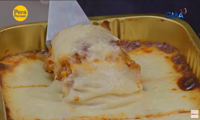 Lasagna na ginamitan ng Mozzarella cheese na mula sa gatas ng kalabaw, panalo sa lasa at kita thumbnail