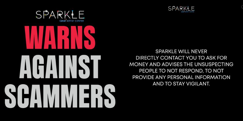 Sparkle issues warning against scammers