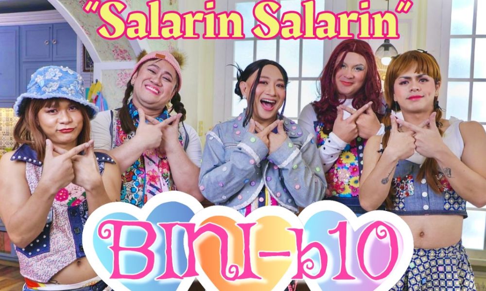 Michael V. teams up with Buboy, Betong, Matt Lozano and Kokoy De Santos for BINI parody 