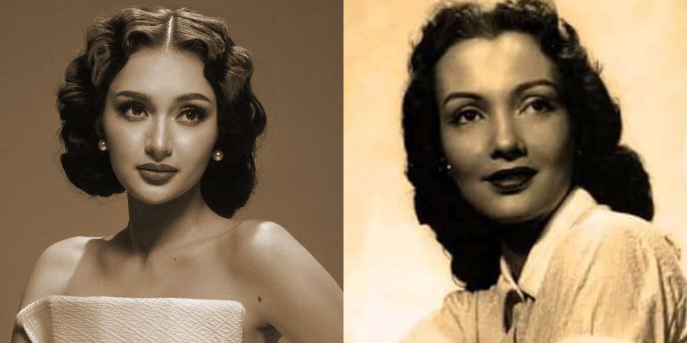 Ahtisa Manalo honors iconic Filipina actress Paraluman in latest photoshoot