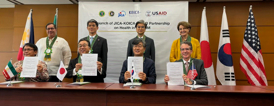 US, Japan, Korea dev't agencies launch P1.6-B healthcare programs in BARMM