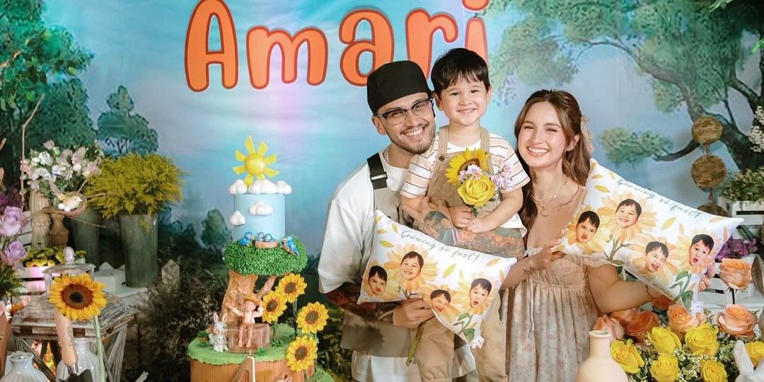 Coleen Garcia and Billy Crawford's son Amari celebrates 4th birthday with lots of flowers