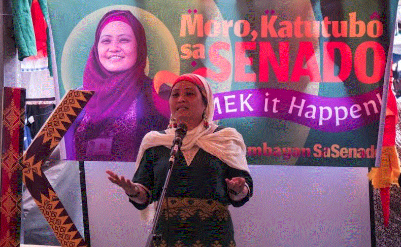 Moro woman Amirah Lidasan named Makabayan"s 11th senatorial bet