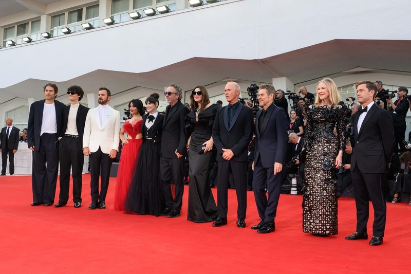 Tim Burton, 'Beetlejuice Beetlejuice' cast talk of their film at the Venice Film Festival