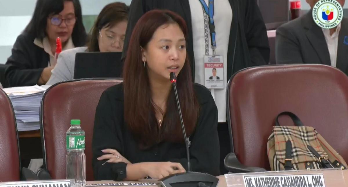 Cassie Ong seeking companion in detention, QuadComm says | GMA News Online