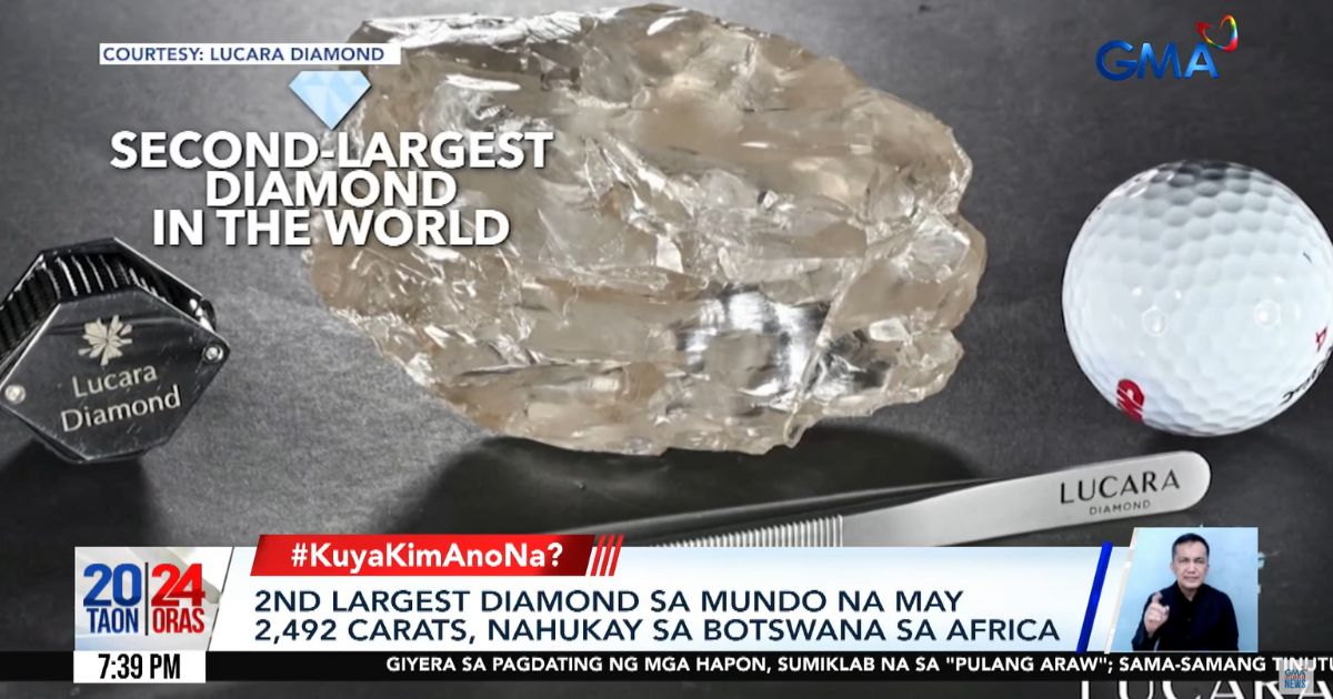 World s Second Largest Diamond Found In Botswana GMA News Online world-s-second-largest-diamond-found-in-botswana-gma-news-online