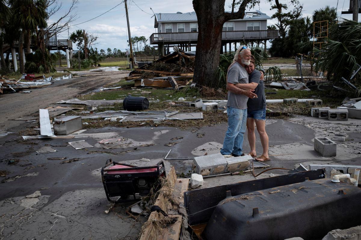 Aftermath of Hurricane Helene in Florida