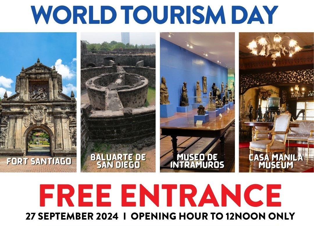 Free entrance for Intramuros landmarks on Sept. 27