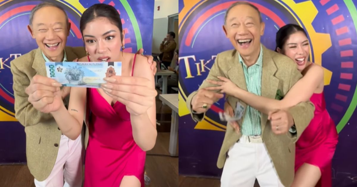 Jose Mari Chan gives Herlene Budol P1,000 as 'pamasko' thumbnail