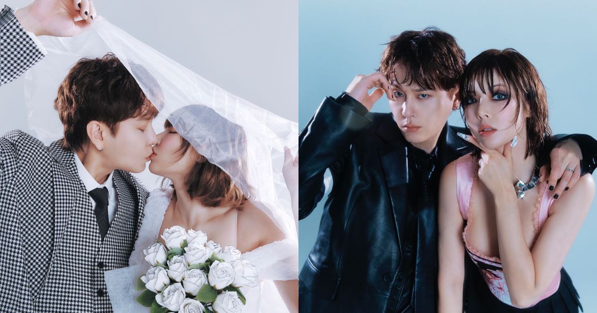 HyunA drops pre-wedding photos with Yong Junhyung