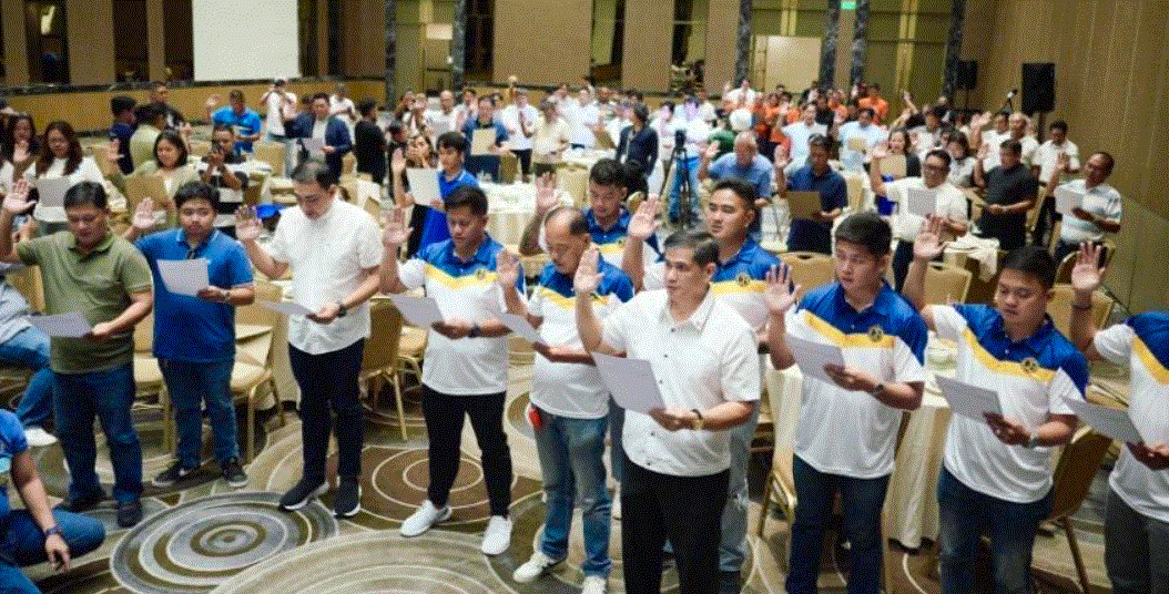 Aksyon Demokratiko swears in new members ahead of 2025 May polls