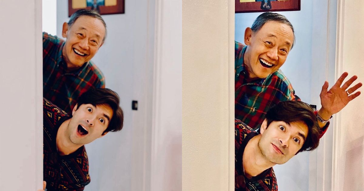 Joross Gamboa shares snaps with Jose Mari Chan