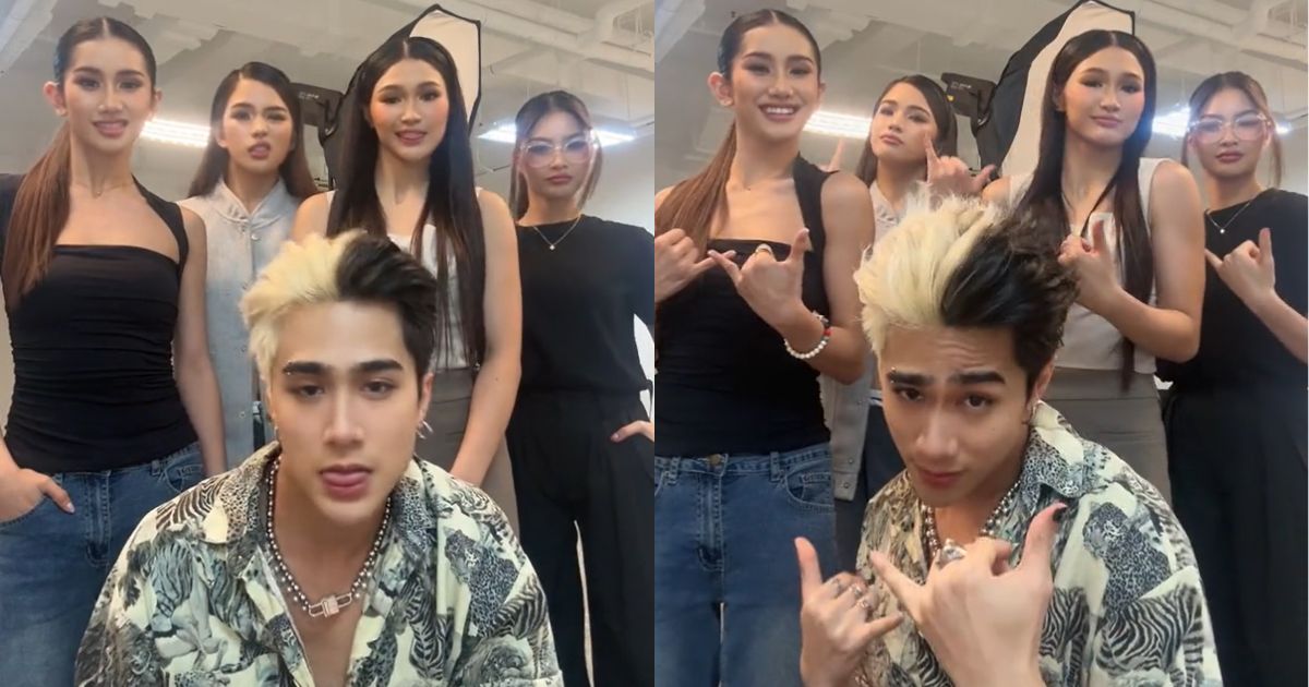 SB19's Josh dances together with BINI's Sheena, Aiah, Jhoanna, Colet in one TikTok video