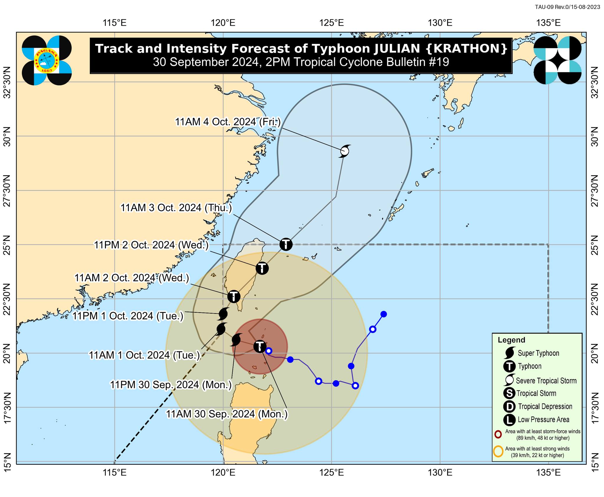 Batanes, under Signal No. 4, warned of 'devastating' winds due to Julian