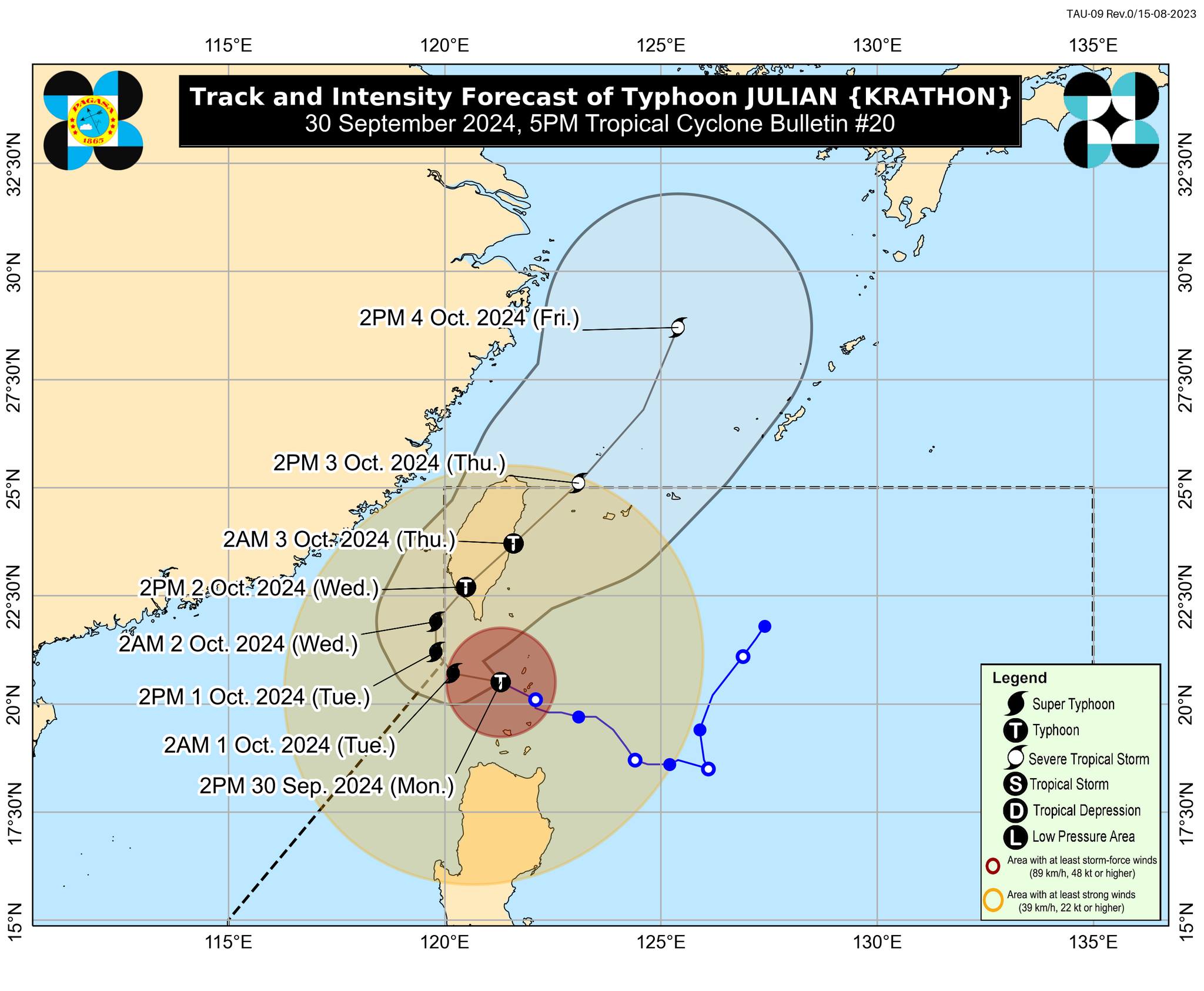 Batanes still under Signal No. 4 as Julian may intensify into super typhoon