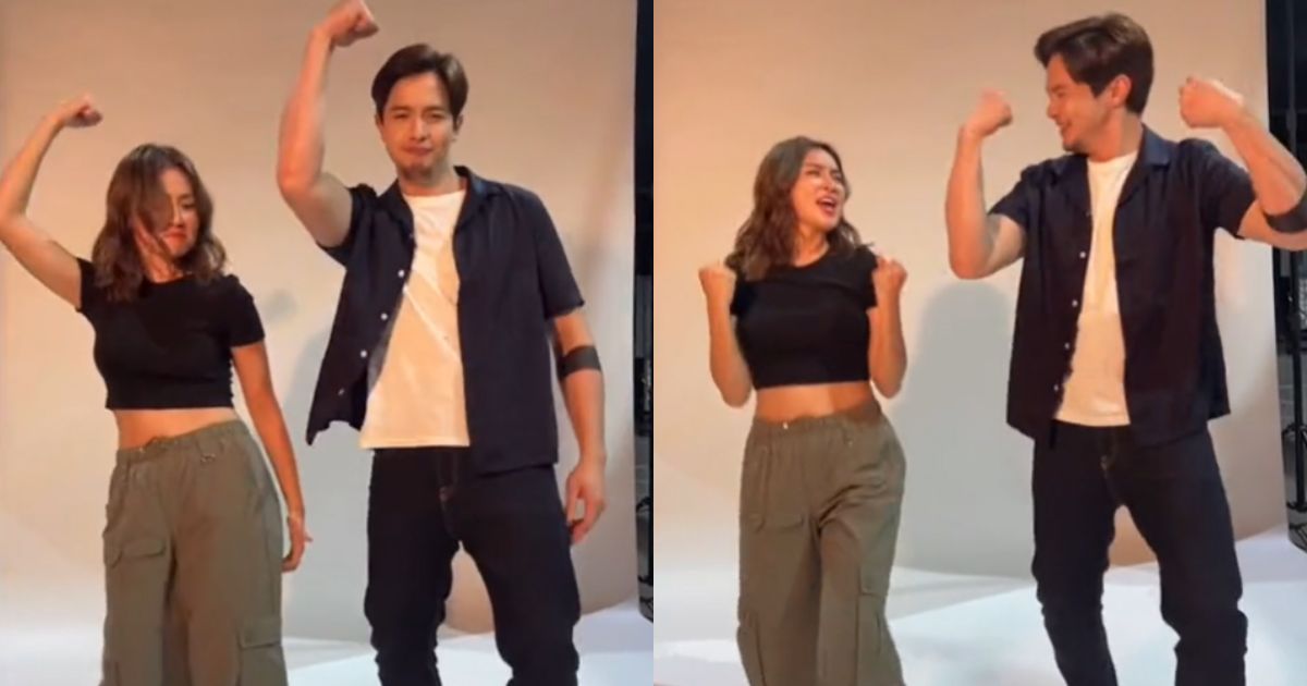 Alden Richards, Kathryn Bernardo dance 'Maybe This Time' challenge on TikTok