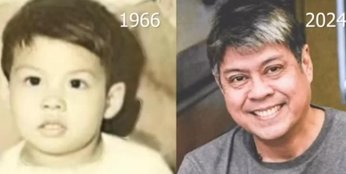 Kiko Pangilinan photos taken 1966 and 2024