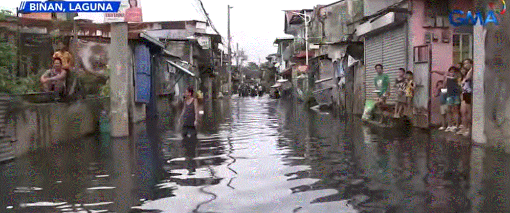 Flood takes weeks to subside, residents of barangay in Laguna lament ...