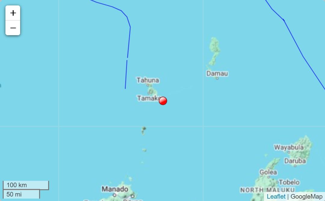 5.3 magnitude earthquake strikes off western Davao