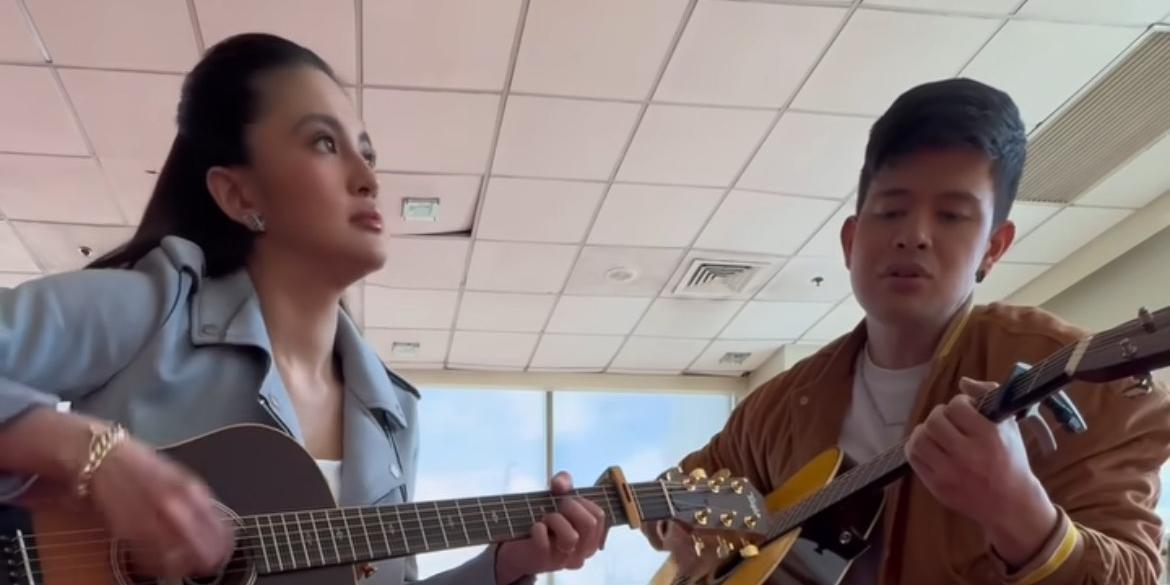 Julie Anne San Jose, Rayver Cruz cover Oasis' classic hit 'Wonderwall' 