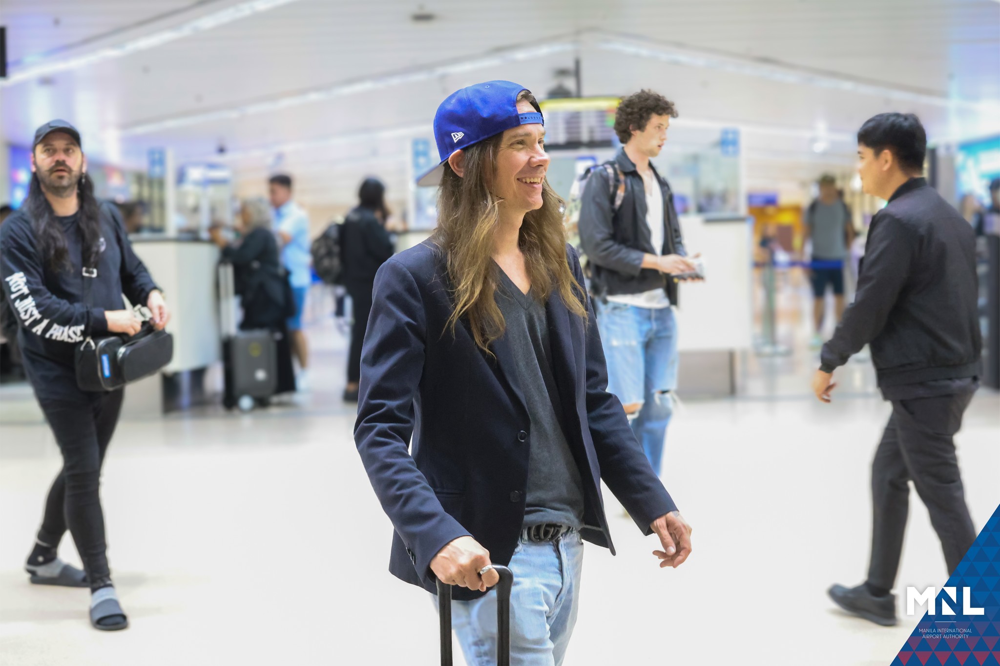 Red Jumpsuit Apparatus arrive in Manila for concert