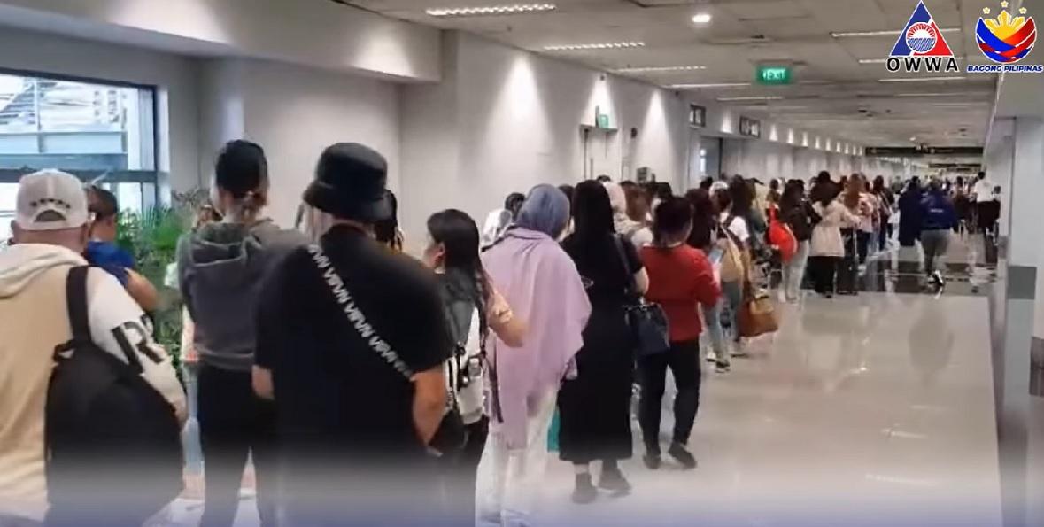 99 OFWs repatriated from Lebanon and Kuwait back in PH