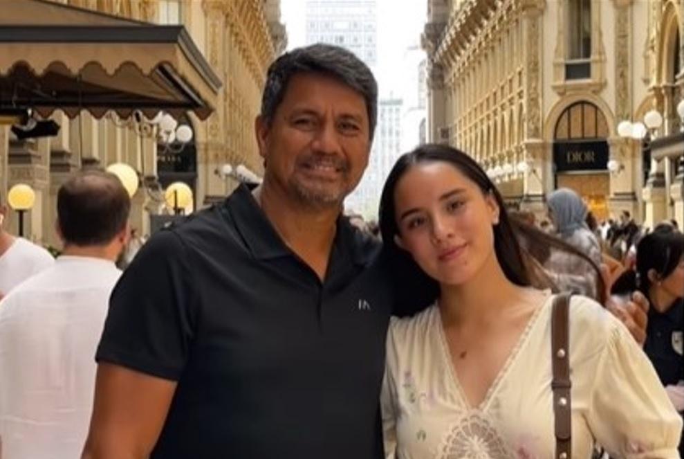 Richard Gomez and daughter Juliana Gomez