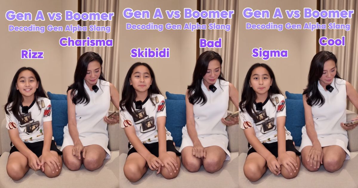 Vicki Belo, daughter Scarlet Snow take on 'Gen Alpha vs. Boomer' challenge