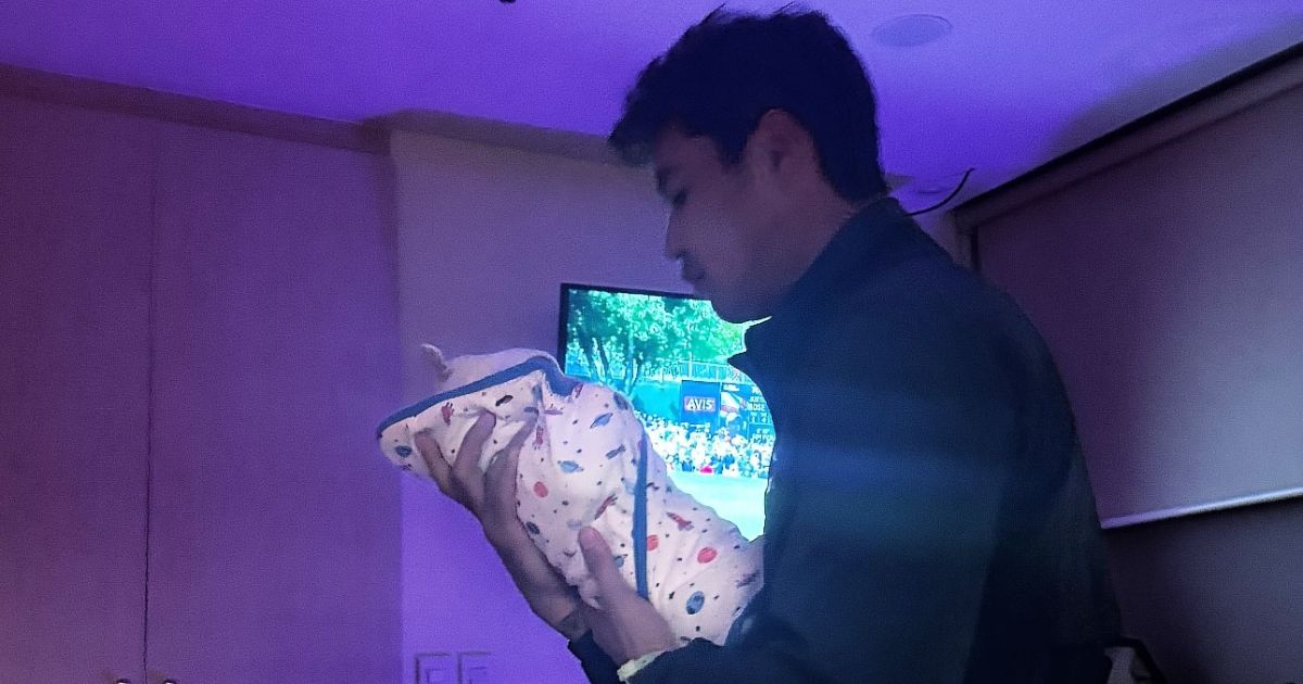 Ria Atayde shares cute moment between Zanjoe Marudo and their newborn baby