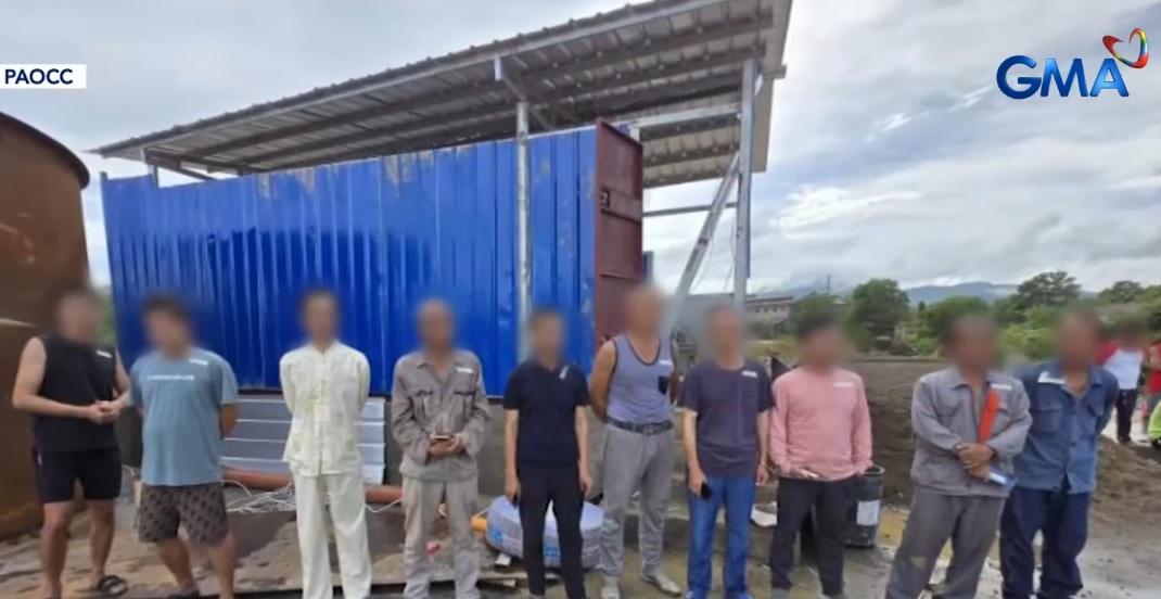 PAOCC: Highly possible 11 arrested Chinese nationals in Paracale were mining for uranium