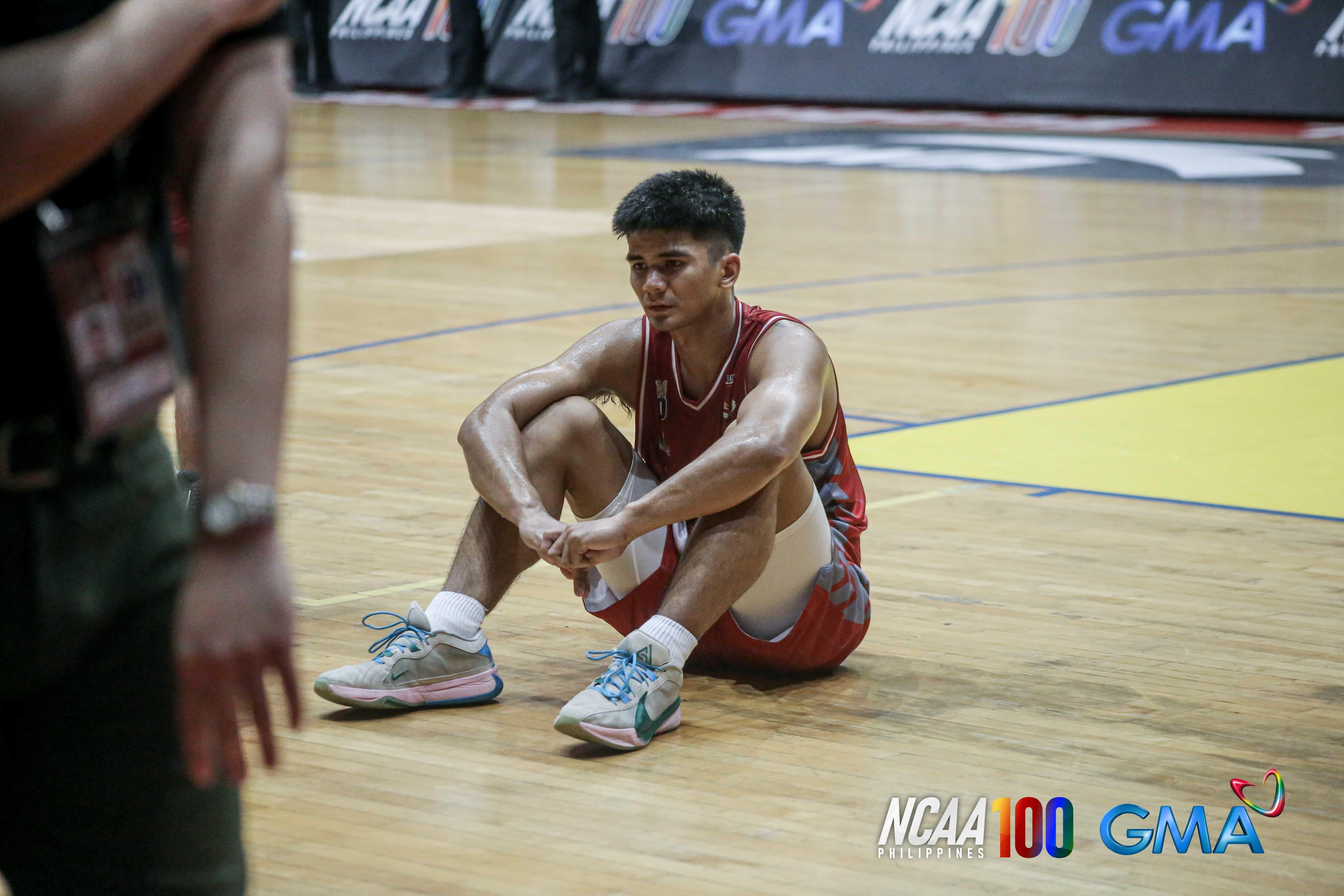 John Barba says he just wanted to help JM Bravo after late game scare | NCAA Philippines