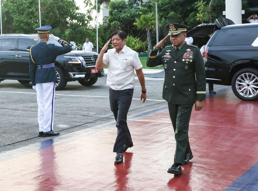 Marcos arrives in Indonesia for Prabowo inauguration