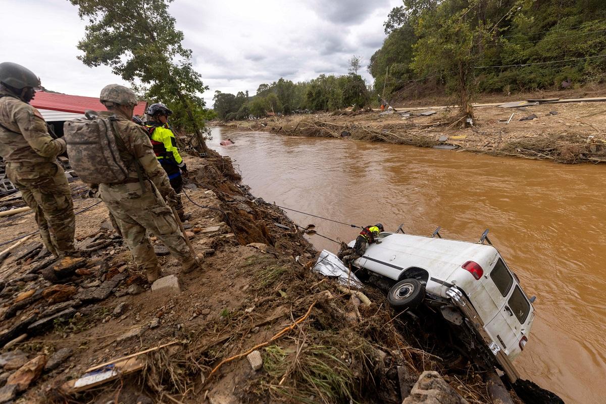 Search continues for Hurricane Helene survivors in North Carolina mountains