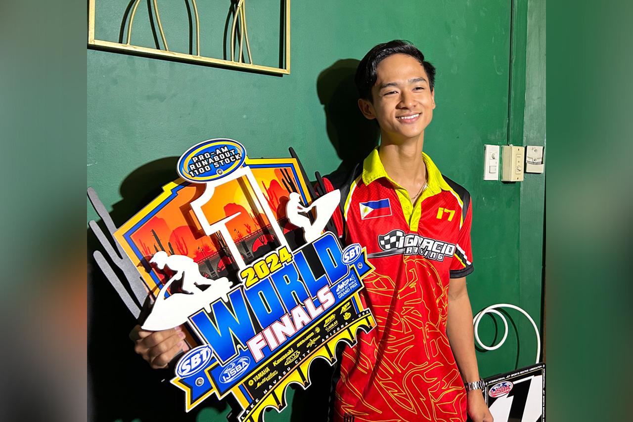 Anton Ignacio Jet Ski World Champion