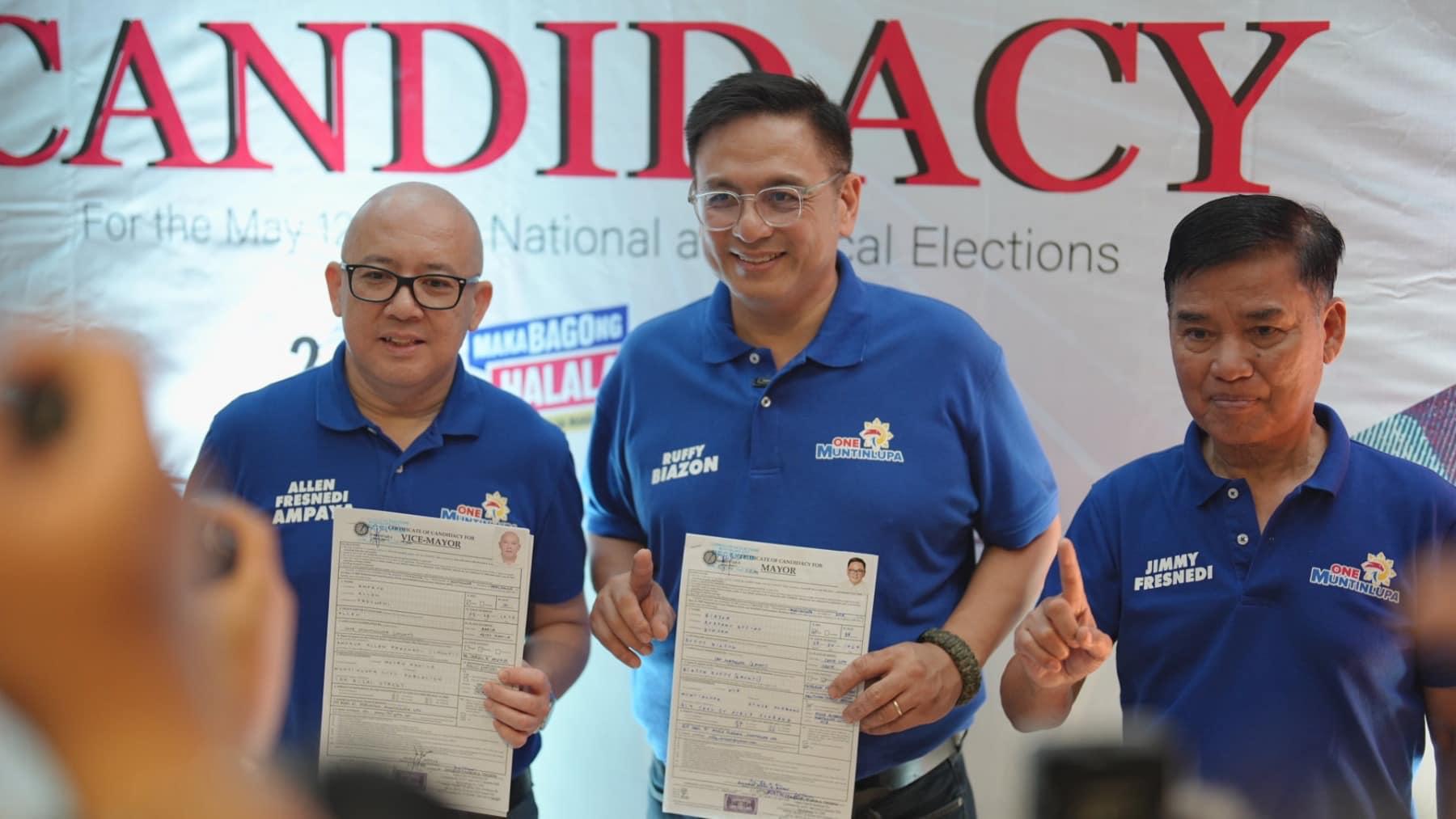 Biazon seeks reelection as Muntinlupa mayor | GMA News Online