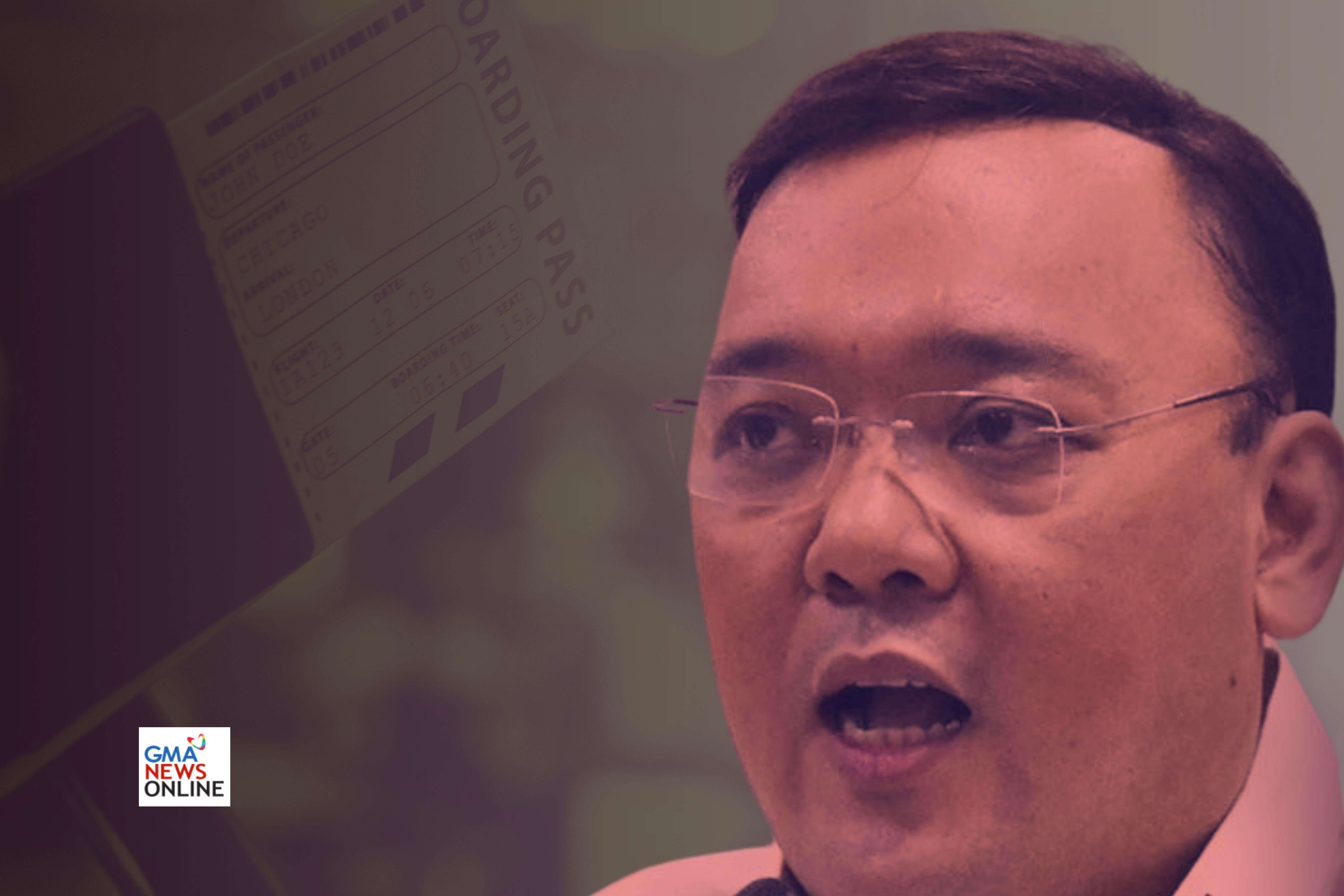 Harry Roque out of PH? BI says no record of recent travel