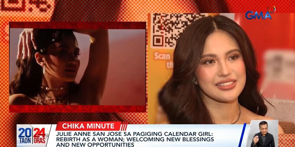 Julie Anne San Jose on being Ginebra's 2025 Calendar Girl 'Para siyang