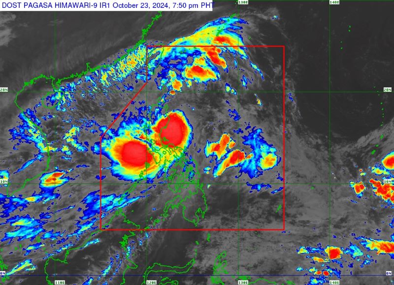 Kristine nears Isabela, Signal No. 3 over 13 areas