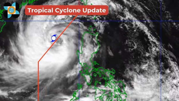 PAGASA Kristine outside PAR Signal No. 1