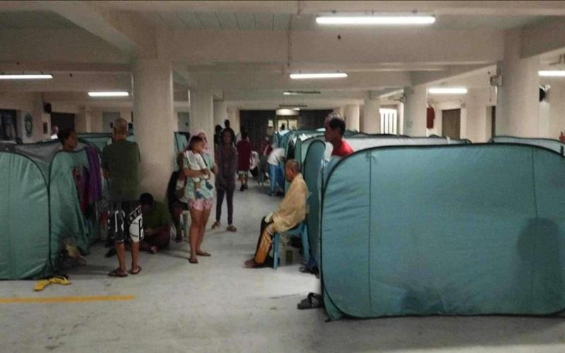 84 families affected by heavy rain given temporary shelter in Makati City