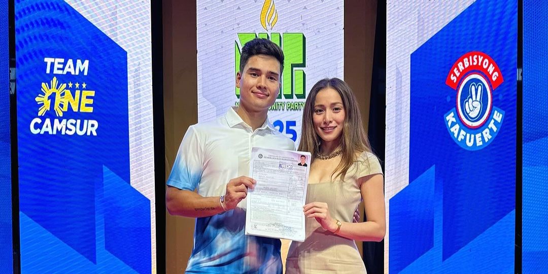 Marco Gumabao files COC for Camarines Sur 4th district representative