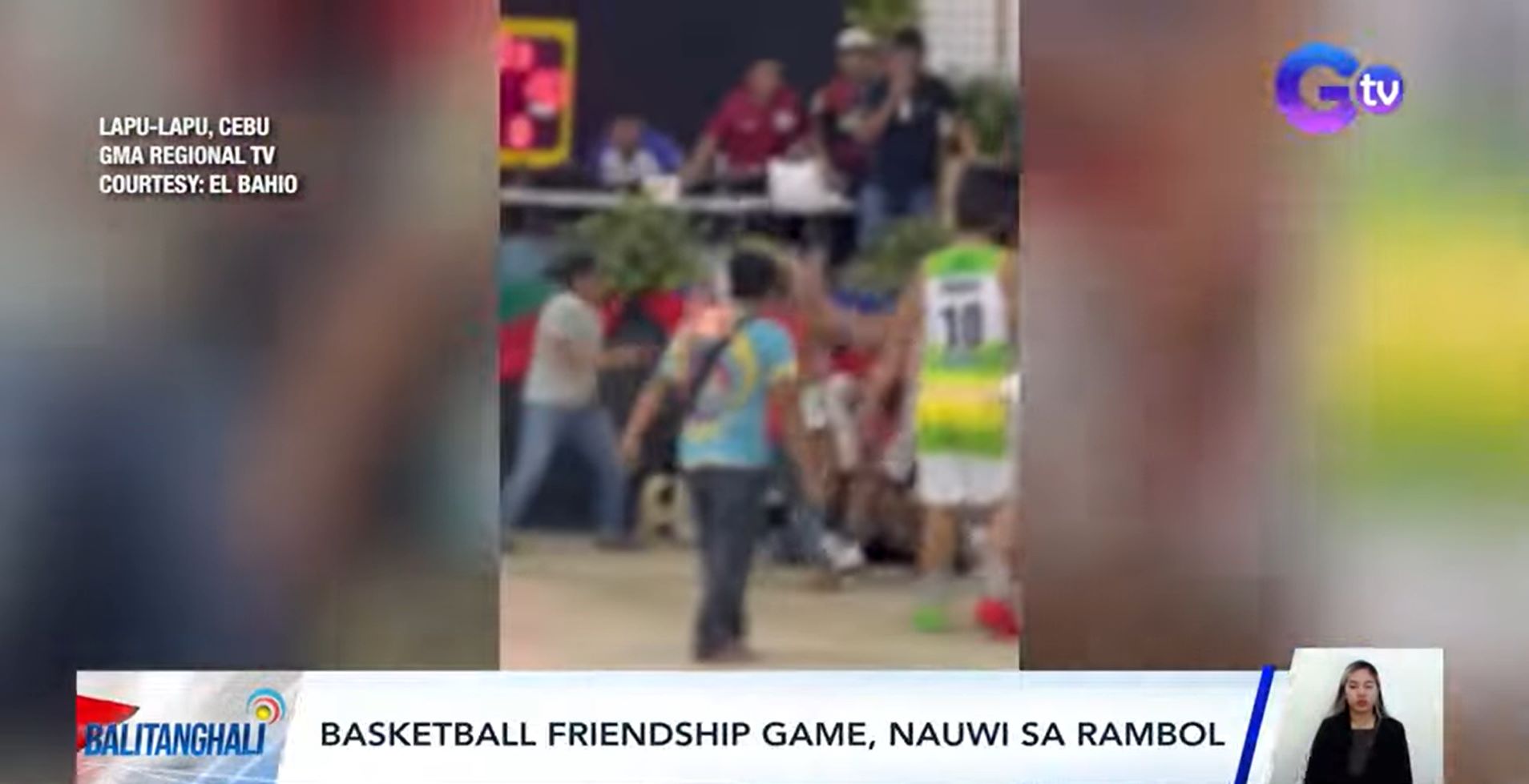 Basketball friendship game, humantong sa rambol sa Lapu-Lapu City
 thumbnail