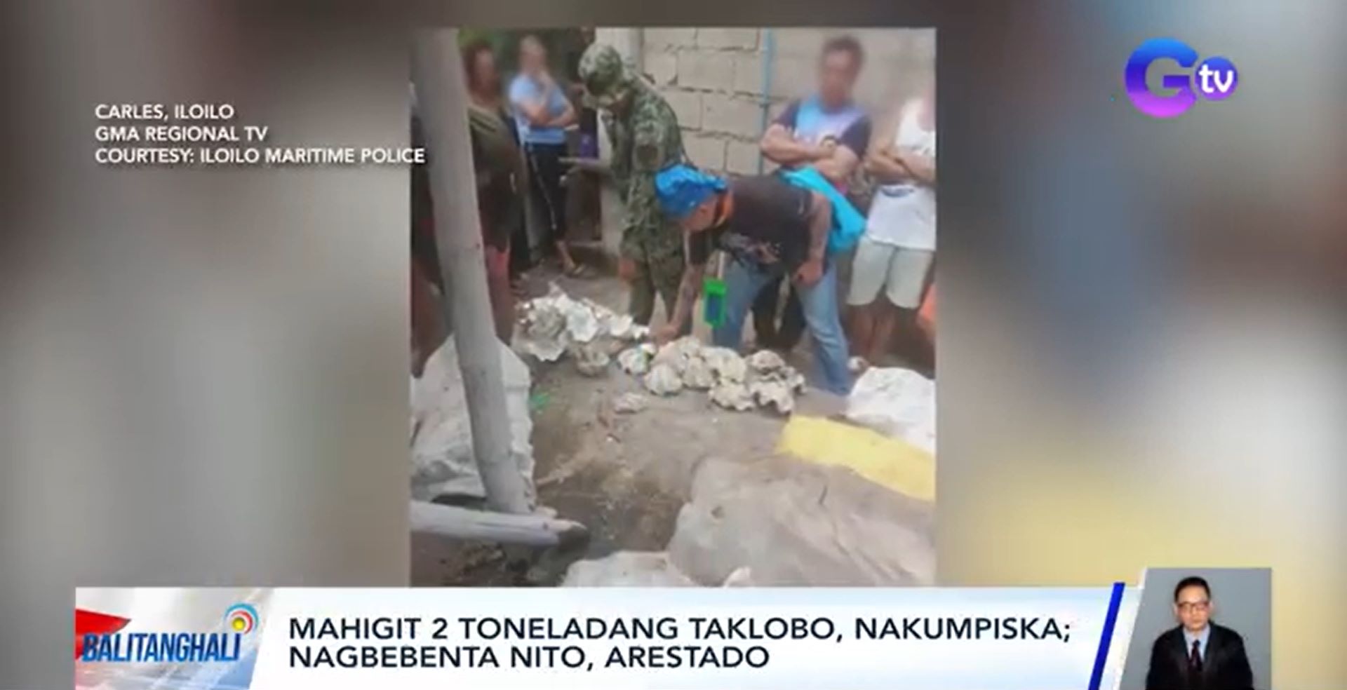 Mahigit 2 toneladang taklobo na lampas P4M ang halaga, nakumpiska sa Iloilo
 thumbnail