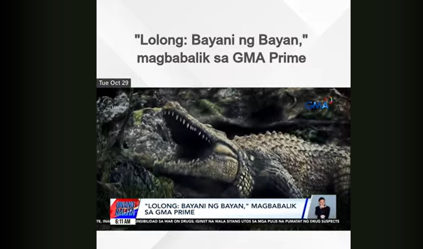 'Lolong: Bayani ng Bayan,' magbabalik sa GMA Prime
 thumbnail