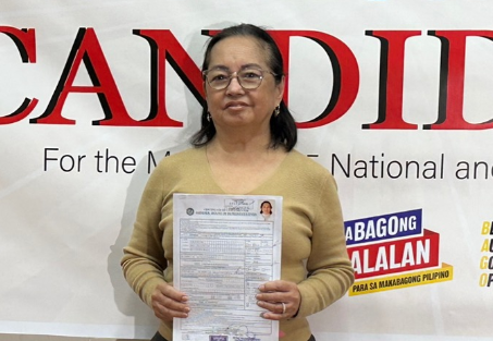 Gloria Macapagal-Arroyo has filed her COC to formalize her reelection in the House of Representative in Eleksyon 2025.